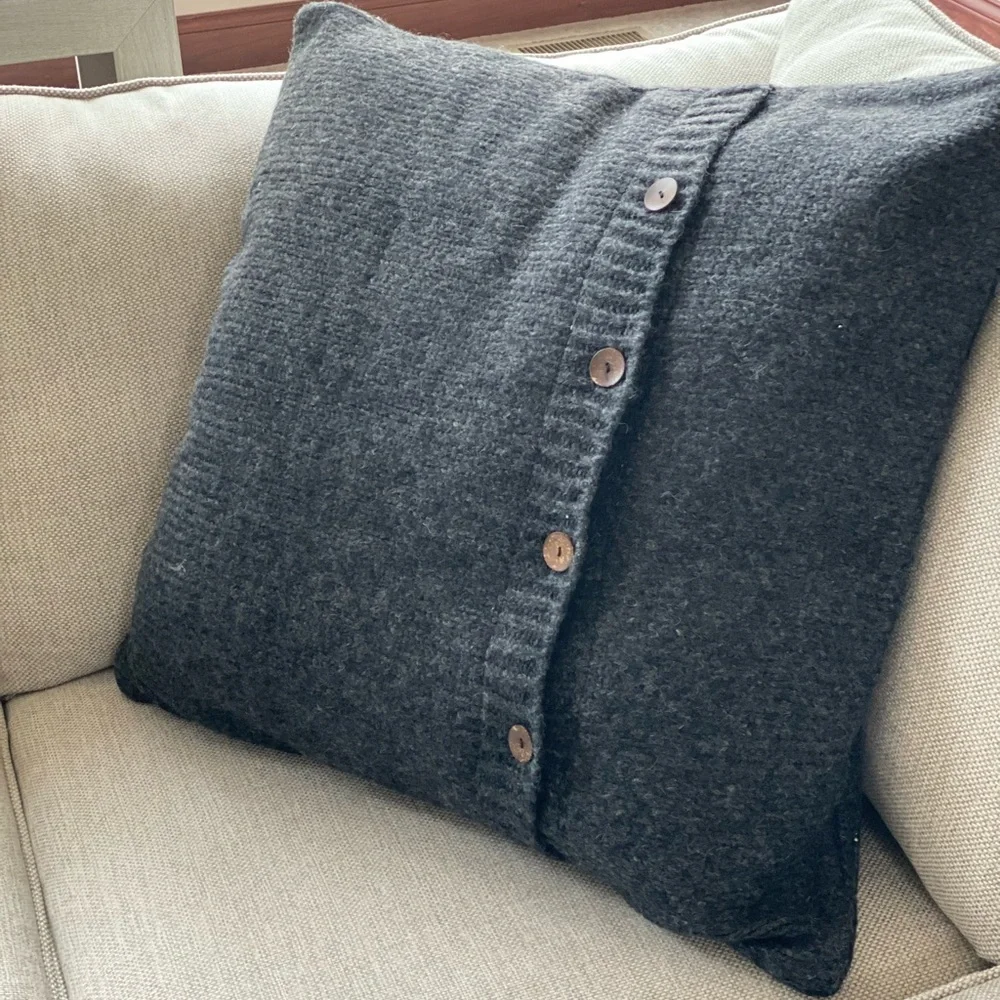 Pottery Barn Chunky Knit Euro Pillow Cover